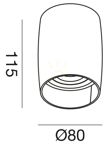 Prüfen Verstellbarer Deckenstrahler Gea Luce GFA1220 mattweiß GU10
