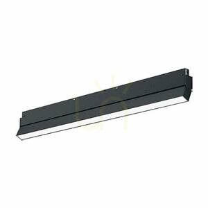 Lineare LED-Schienenleuchte Gea Luce GFA1331 schwarz 24 W 3000 K small 0