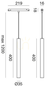 GFA1361 Gea Luce Schienenleuchte small 1