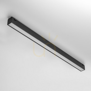 Lineare Schienenleuchte Gea Luce GFA1521 schwarz matt 24W 3000K small 0