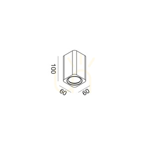 GFA1621 Schwarze Deckenleuchte von Gea Luce small 2