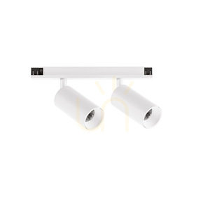 Gea Luce GFA1820 LED-Schienenstrahler, weiß, 2×6 W, 48 V small 0