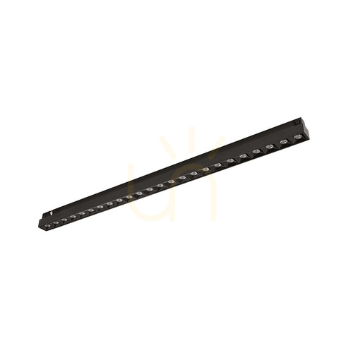 Prüfen Gea Luce GFA1871 magnetische LED-Schienenleuchte, schwarz, 20 W 3000 K 48 V