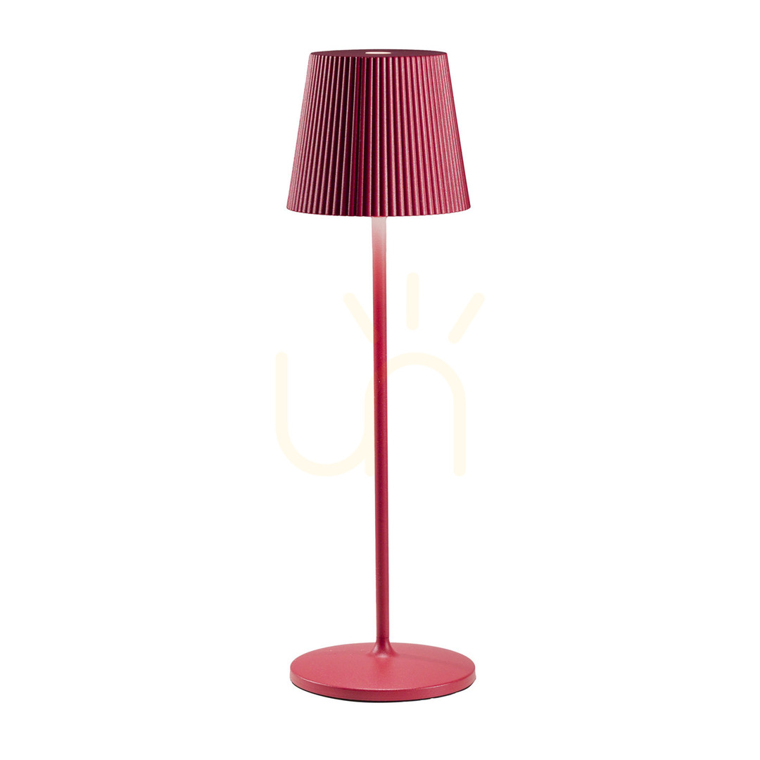 GLS053 Rote Gea Luce IP54 Außen-Stehlampe