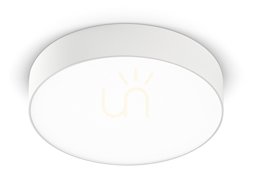 Prüfen Gea Luce GPL261N LED-Deckenleuchte Weiß matt 20W 4000K Ø21 cm