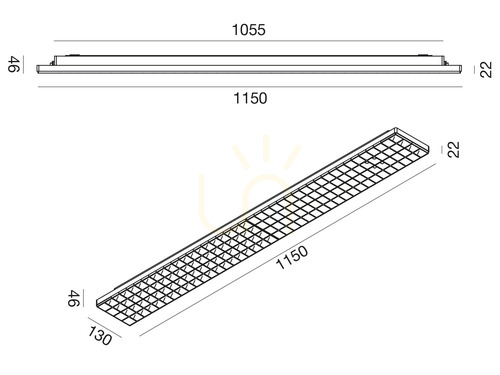 Prüfen GPL431 Weiße Gea Luce Pendelleuchte, IP54