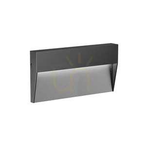 Gea Luce GES1171C LED-Aufbauleuchte für Stufen, Anthrazitgrau, 6 W 3000 K IP65 small 0