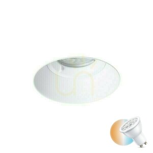 IPSO R IP65 Deckenleuchte - weiß, Einbau, LED GU10 9W für Badezimmer 0 IPSO R IP65 Deckenleuchte - weiß, Einbau, LED GU10 9W für Badezimmer small 0