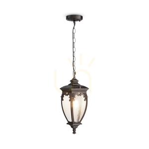 FLEUR Außen-Hängeleuchte O414PL-01BZ IP44 Maytoni small 1