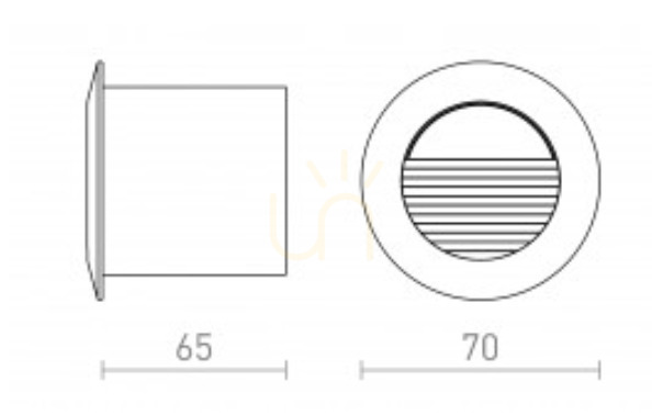 Prüfen Marco 70 Anthrazit Außeneinbauleuchte 230 V Led 3 W Ip65 3000 K Marco 70 Anthrazit Außeneinbauleuchte 230 V Led 3 W Ip65 3000 K