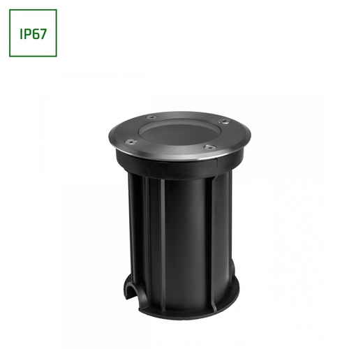 Prüfen Lucca Connect Gu10 250 V Ip67 Fi110x140 Grau Rundboden, Überkopf, Riegel