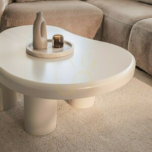 BIZARRO 100 cm Couchtisch, Weiß Nova Nook small 1