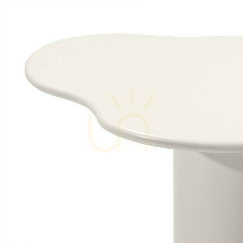Anzeige Esstisch „VIVRE“ 180 cm, grau-beige, abgerundete Formen von Nova Nook Esstisch „VIVRE“ 180 cm, grau-beige, abgerundete Formen von Nova Nook