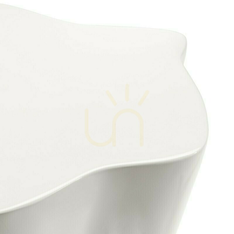 Prüfen Beistelltisch FIOR, 49 cm, grau-beige, glänzend, mit abgerundeten Formen von Nova Nook Beistelltisch FIOR, 49 cm, grau-beige, glänzend, mit abgerundeten Formen von Nova Nook