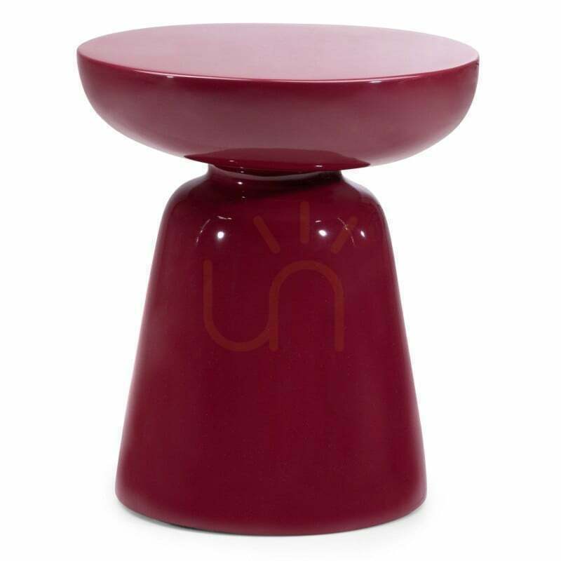 Prüfen LIMPO Beistelltisch, 40 cm, Burgunderrot/Kirsche, Hochglanz, Nova Nook LIMPO Beistelltisch, 40 cm, Burgunderrot/Kirsche, Hochglanz, Nova Nook
