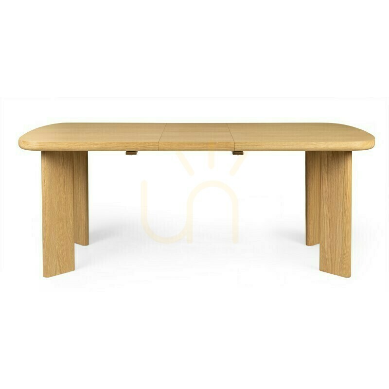 Prüfen ESTRELLA Ausziehbarer Tisch, 160–200 cm, rechteckig, naturbelassen von Nova Nook ESTRELLA Ausziehbarer Tisch, 160–200 cm, rechteckig, naturbelassen von Nova Nook