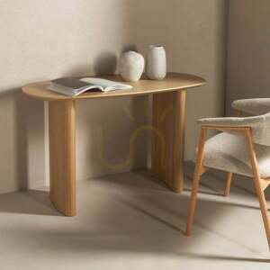 LORENTO Schreibtisch/Konsole, 120 cm, Nova Nook Eiche natur furniert small 1