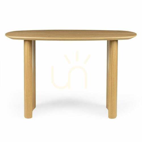 Prüfen LORENTO Schreibtisch/Konsole, 120 cm, Nova Nook Eiche natur furniert