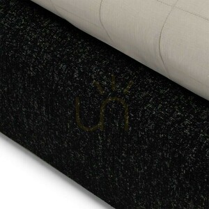 FANCY Polsterbett, 160 x 200 cm, mit Rahmen, abgerundete Ecken, schwarz, Nova Nook small 5