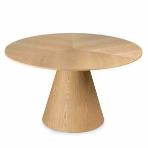 KORELLA Esstisch, 137 cm, rund, Eiche natur furniert, Nova Nook 3 KORELLA Esstisch, 137 cm, rund, Eiche natur furniert, Nova Nook small 3