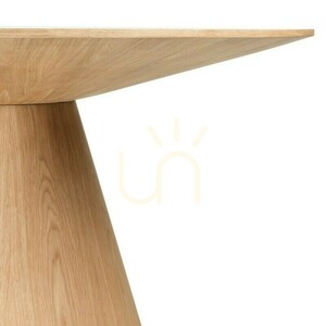 KORELLA Esstisch, 137 cm, rund, Eiche natur furniert, Nova Nook 6 KORELLA Esstisch, 137 cm, rund, Eiche natur furniert, Nova Nook small 6