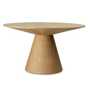 KORELLA Esstisch, 137 cm, rund, Eiche natur furniert, Nova Nook 0 KORELLA Esstisch, 137 cm, rund, Eiche natur furniert, Nova Nook small 0