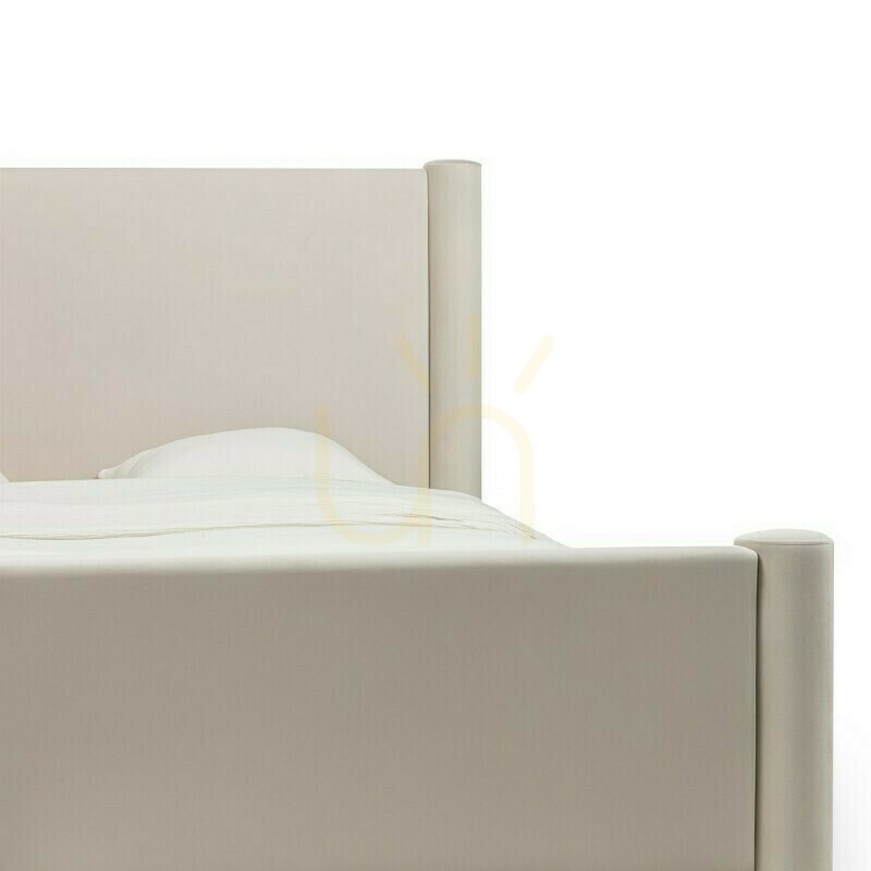 Anzeige ZENNA Polsterbett, 160 x 200 cm, mit Rahmen, Samt, hellbeige, Nova Nook ZENNA Polsterbett, 160 x 200 cm, mit Rahmen, Samt, hellbeige, Nova Nook