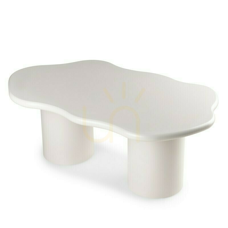 Vorschau MIRELLA Couchtisch, grau-beige, matt, mit abgerundeten Formen von Nova Nook MIRELLA Couchtisch, grau-beige, matt, mit abgerundeten Formen von Nova Nook