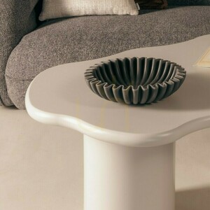 MIRELLA Couchtisch, grau-beige, matt, mit abgerundeten Formen von Nova Nook 3 MIRELLA Couchtisch, grau-beige, matt, mit abgerundeten Formen von Nova Nook small 3