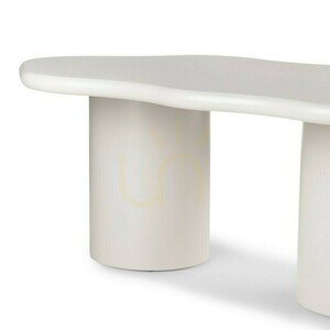 MIRELLA Couchtisch, grau-beige, matt, mit abgerundeten Formen von Nova Nook 5 MIRELLA Couchtisch, grau-beige, matt, mit abgerundeten Formen von Nova Nook small 5