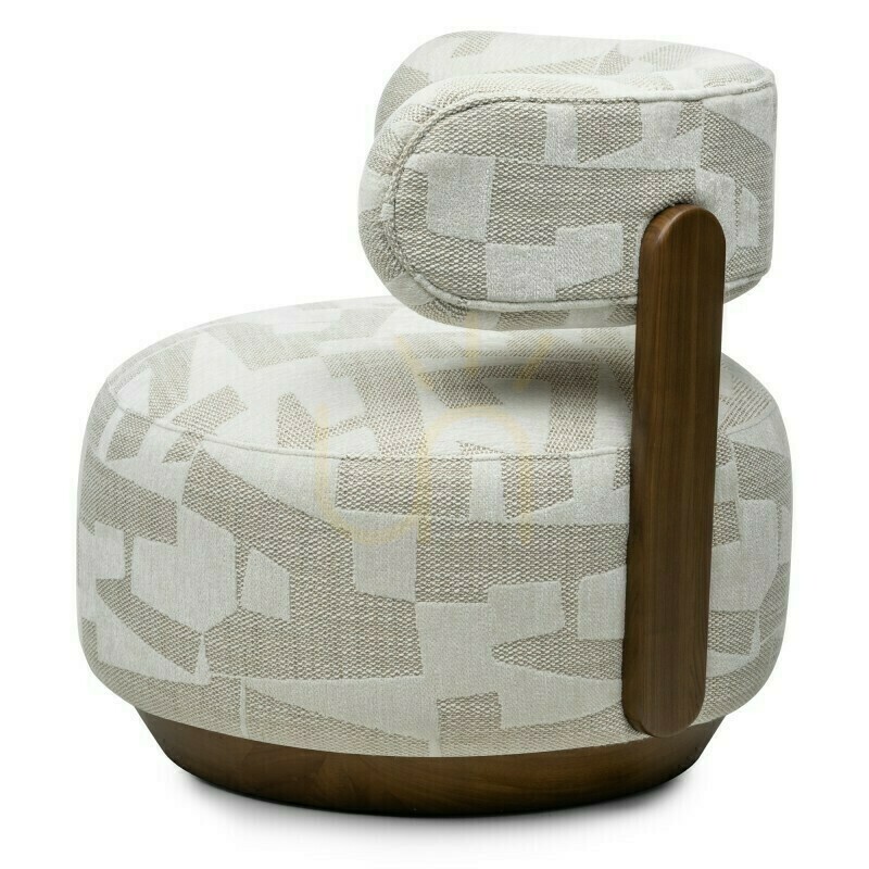 Prüfen MARABELL Sessel, abgerundete Formen, beige-cremefarben, Nova Nook Nussbaum MARABELL Sessel, abgerundete Formen, beige-cremefarben, Nova Nook Nussbaum