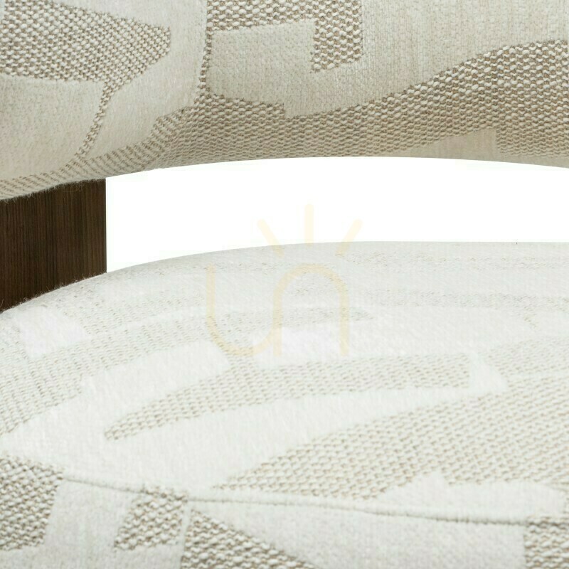 Anzeige MARABELL Sessel, abgerundete Formen, beige-cremefarben, Nova Nook Nussbaum MARABELL Sessel, abgerundete Formen, beige-cremefarben, Nova Nook Nussbaum