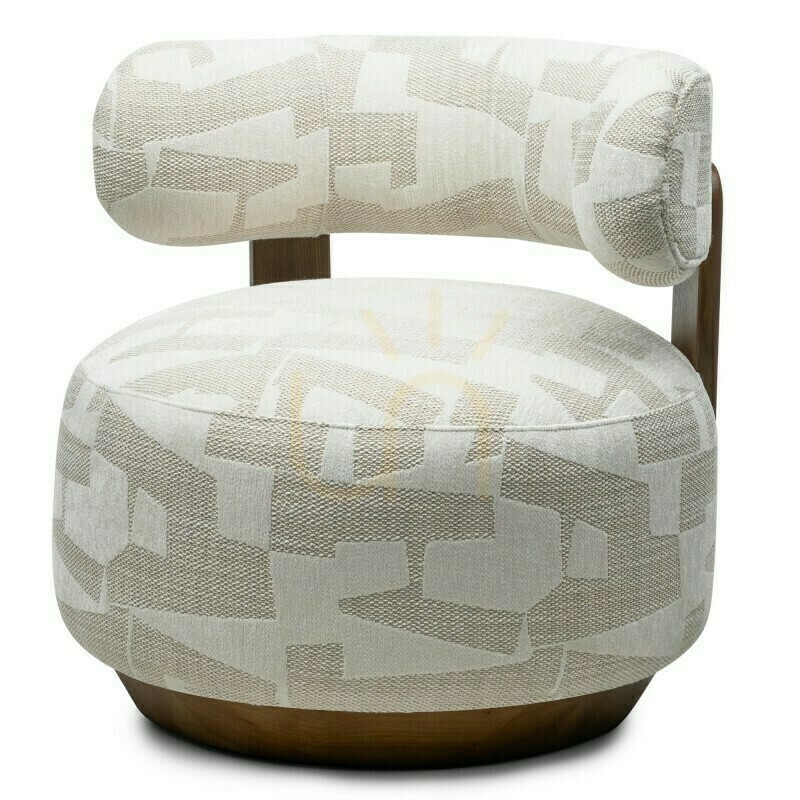 Prüfen MARABELL Sessel, abgerundete Formen, beige-cremefarben, Nova Nook Nussbaum MARABELL Sessel, abgerundete Formen, beige-cremefarben, Nova Nook Nussbaum
