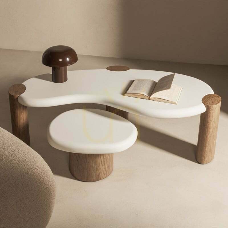Anzeige OBUO Beistelltisch, 50 cm, Weiß/Walnuss, Nova Nook OBUO Beistelltisch, 50 cm, Weiß/Walnuss, Nova Nook