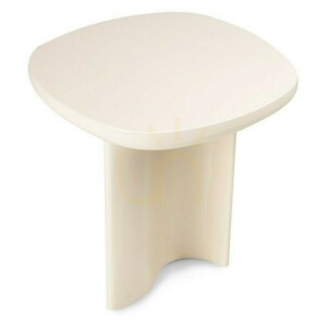 PUREL 50 cm Beistelltisch, Hellbeige, Hochglanz, Nova Nook small 6