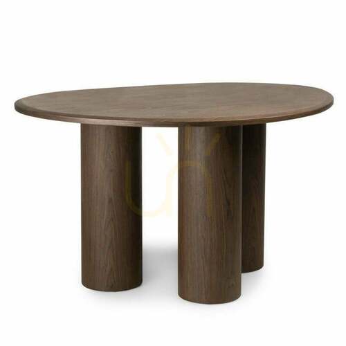 Prüfen VISPI-Tisch, 140 cm, dunkles Nussbaumholz, Nova Nook
