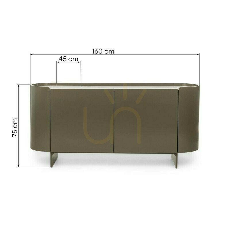 Vorschau NARN Ovale Kommode, grün-grau, gesintert, glänzend, Nova Nook NARN Ovale Kommode, grün-grau, gesintert, glänzend, Nova Nook