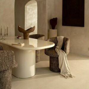 MOMAS 180 cm Esstisch, Hellbeige, Hochglanz, Nova Nook 1 MOMAS 180 cm Esstisch, Hellbeige, Hochglanz, Nova Nook small 1