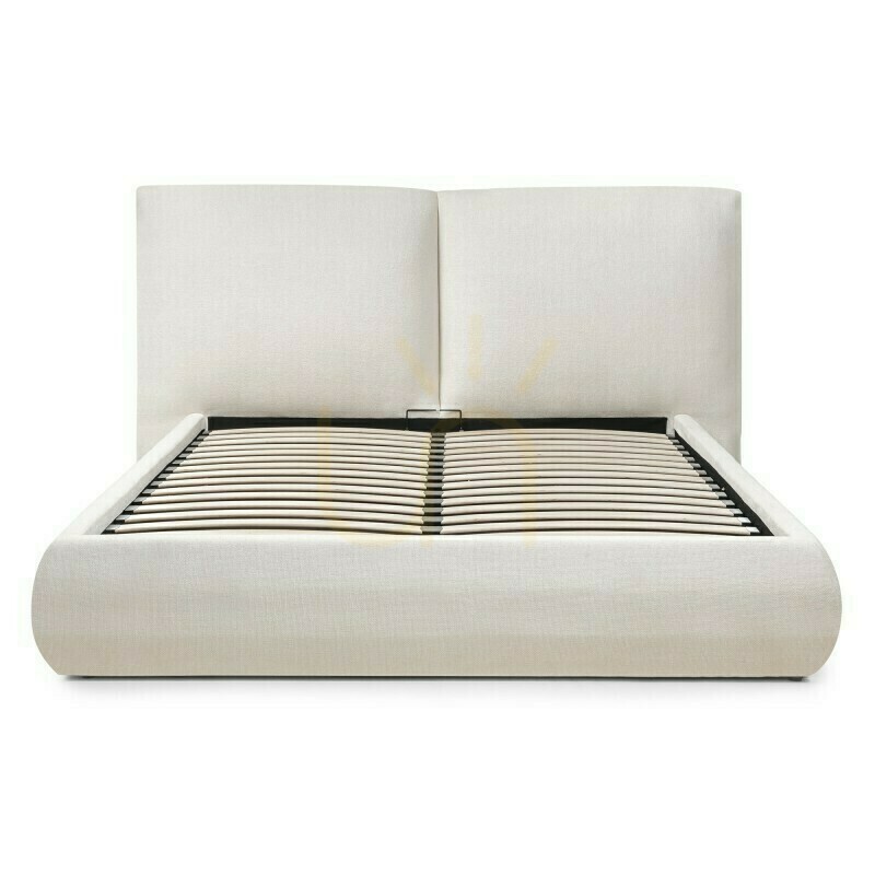 Vorschau UNAR Polsterbett, 160 x 200 cm, mit Rahmen und Stauraum, Beige, Nova Nook UNAR Polsterbett, 160 x 200 cm, mit Rahmen und Stauraum, Beige, Nova Nook