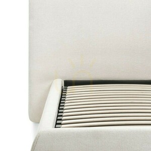 UNAR Polsterbett, 160 x 200 cm, mit Rahmen und Stauraum, Beige, Nova Nook 5 UNAR Polsterbett, 160 x 200 cm, mit Rahmen und Stauraum, Beige, Nova Nook small 5