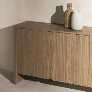 OKU Viertürige Kommode, Pearl Oak, abgerundete Fronten von Nova Nook 5 OKU Viertürige Kommode, Pearl Oak, abgerundete Fronten von Nova Nook small 5