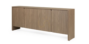 OKU Viertürige Kommode, Pearl Oak, abgerundete Fronten von Nova Nook 7 OKU Viertürige Kommode, Pearl Oak, abgerundete Fronten von Nova Nook small 7