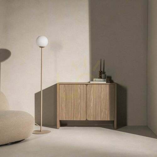 Prüfen OKU zweitürige Kommode, Pearl Oak, abgerundete Fronten von Nova Nook