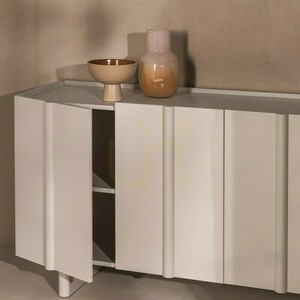 OSSM viertürige Kommode, Farbe Kaschmir, abgerundete Nova Nook small 5