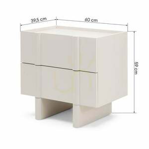 OSSM Kaschmir-Nachttisch, „Rounded Nova Nook“ small 7