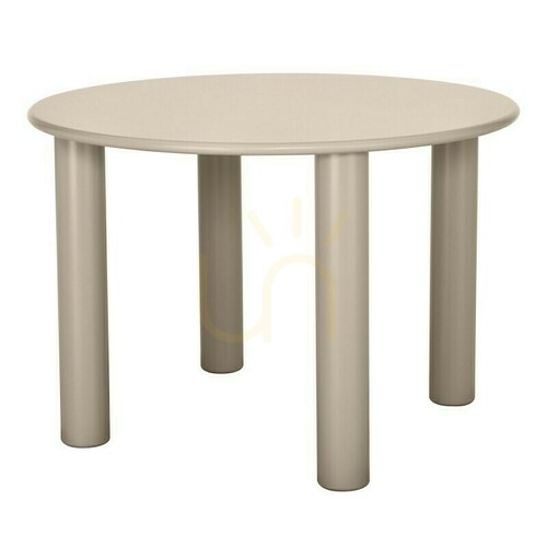 Prüfen OKIJ-Tisch, 110 cm, rund, dunkelbeige, Nova Nook