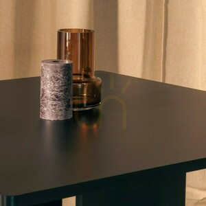 ASPER 100 cm Esstisch, quadratisch, schwarz, Nova Nook small 3