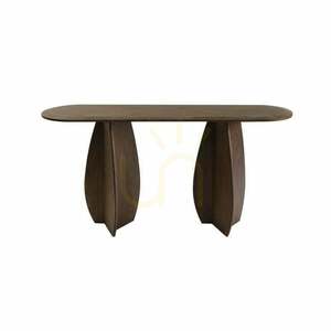 OKUN Konsolentisch/Schreibtisch, 150 cm, dunkles Nussbaumholz, Nova Nook 0 OKUN Konsolentisch/Schreibtisch, 150 cm, dunkles Nussbaumholz, Nova Nook small 0