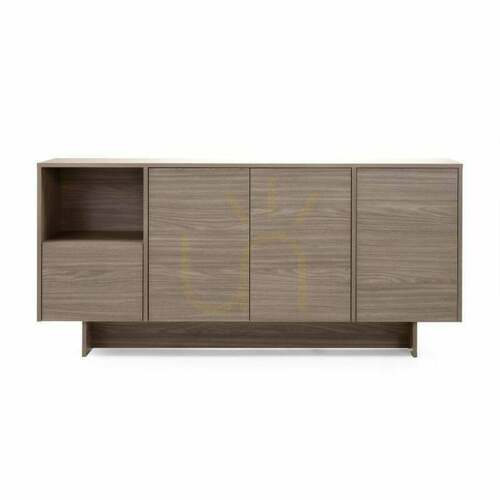 Prüfen ANSO Viertürige Kommode, Nova Nook Pearl Oak