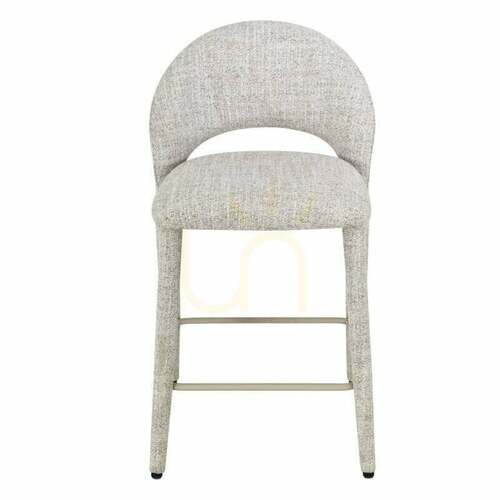 Prüfen 2er-Set LLAT-Barhocker in Creme-Braun von Nova Nook